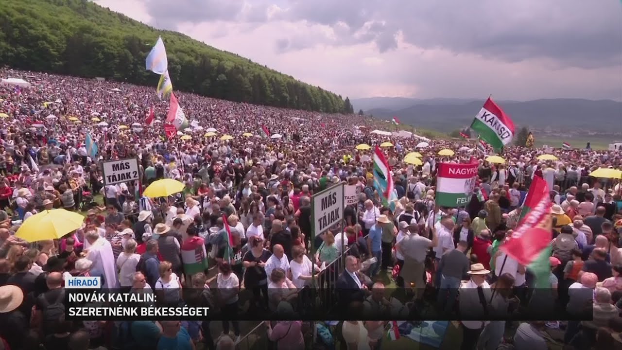 Novák Katalin: szeretnénk békességet