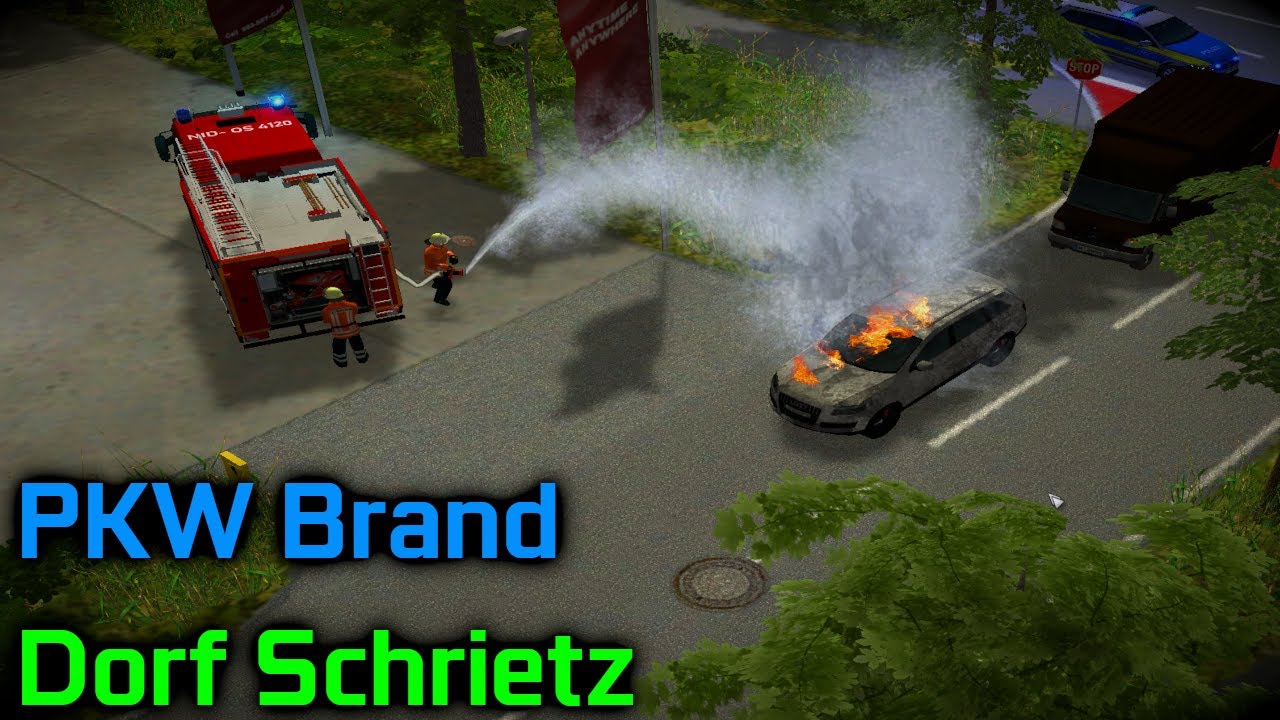 🚨🚒PKW Brand und Person in Notlage🚒🚨 | Dorf Schrietz Modifikation