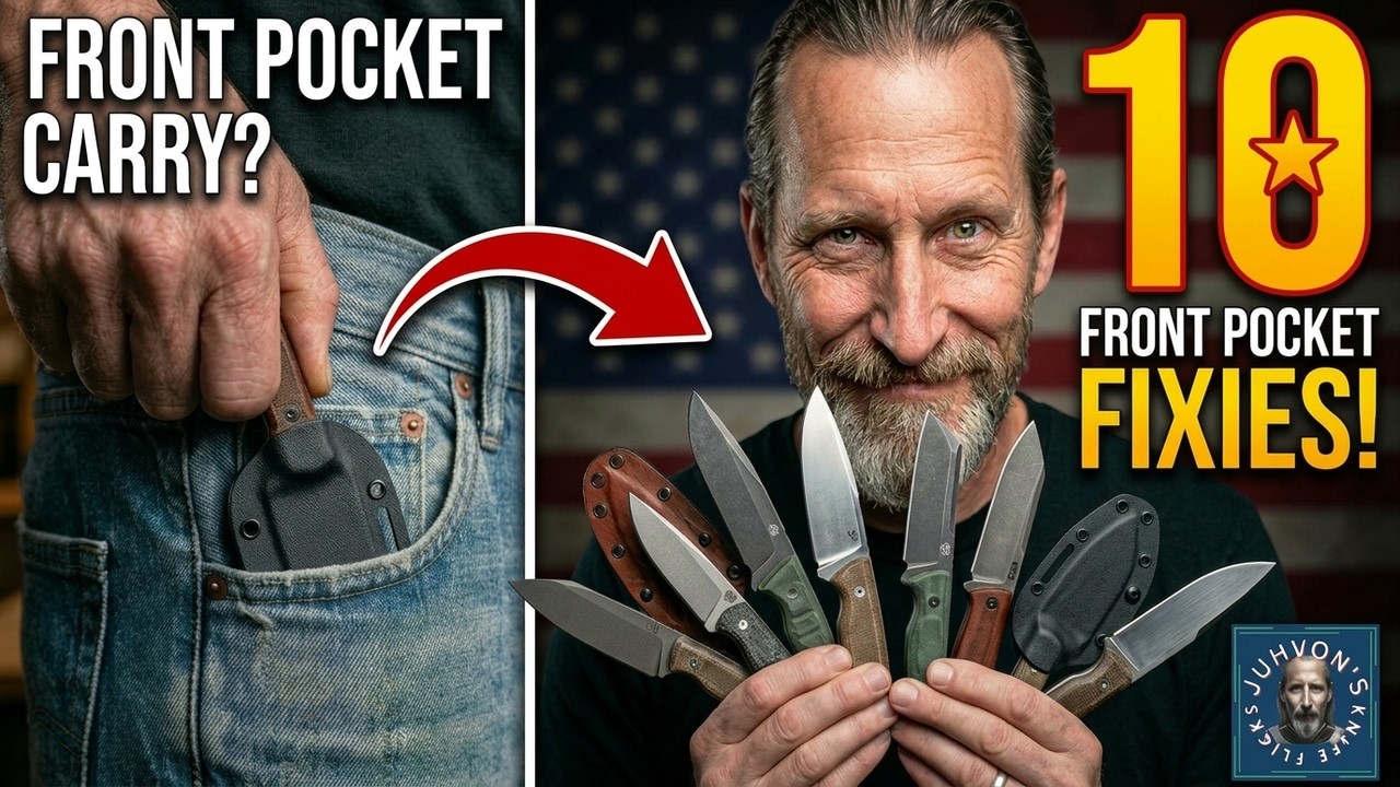Top 10 EDC Fixed Blades I Actually Carry in Front Pocket