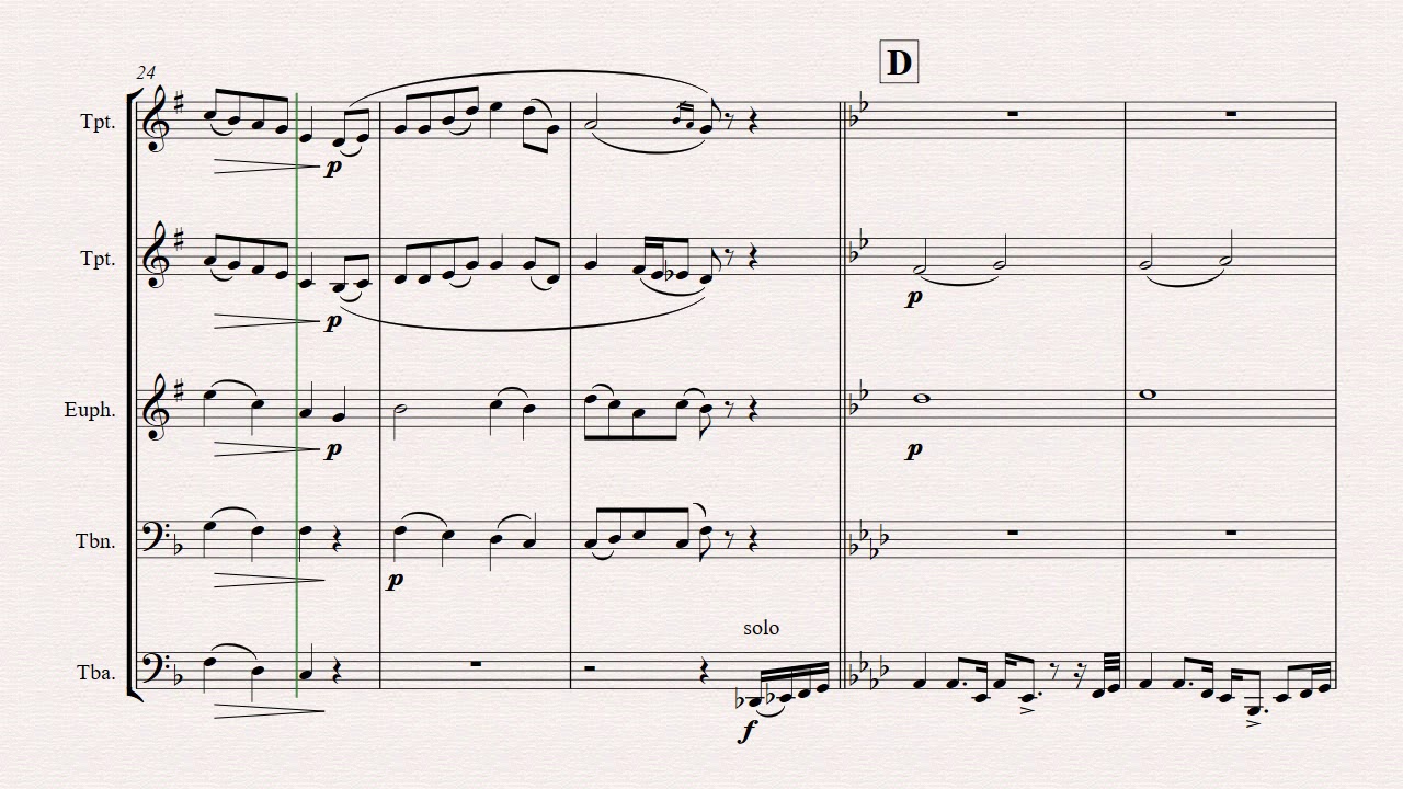 Loch Lomond - Celtic Traditional - Brass Quintet - Arrangement: Thomas H. Graf
