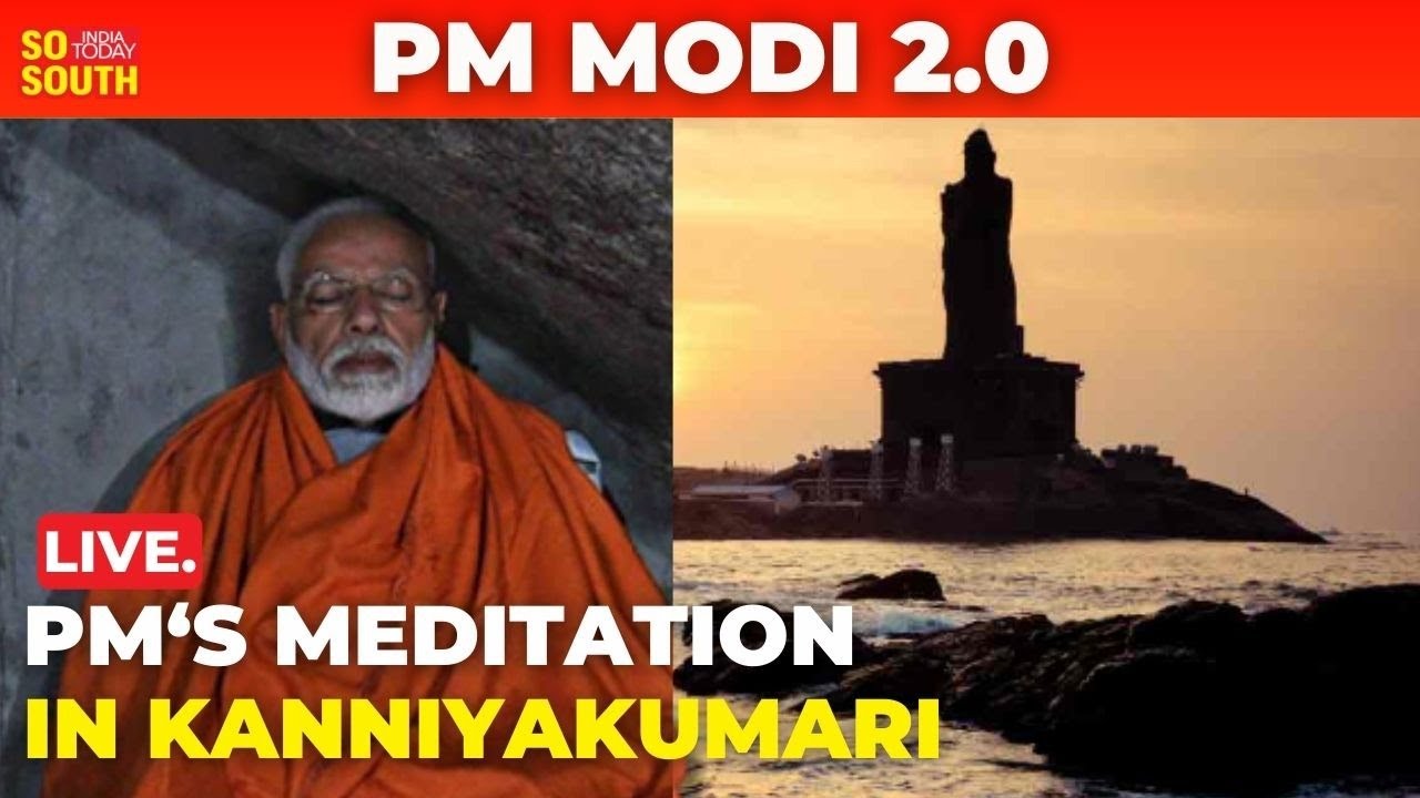 LIVE: PM Modi's Meditation At Vivekananda Rock Memorial | Lok Sabha Elections 2024