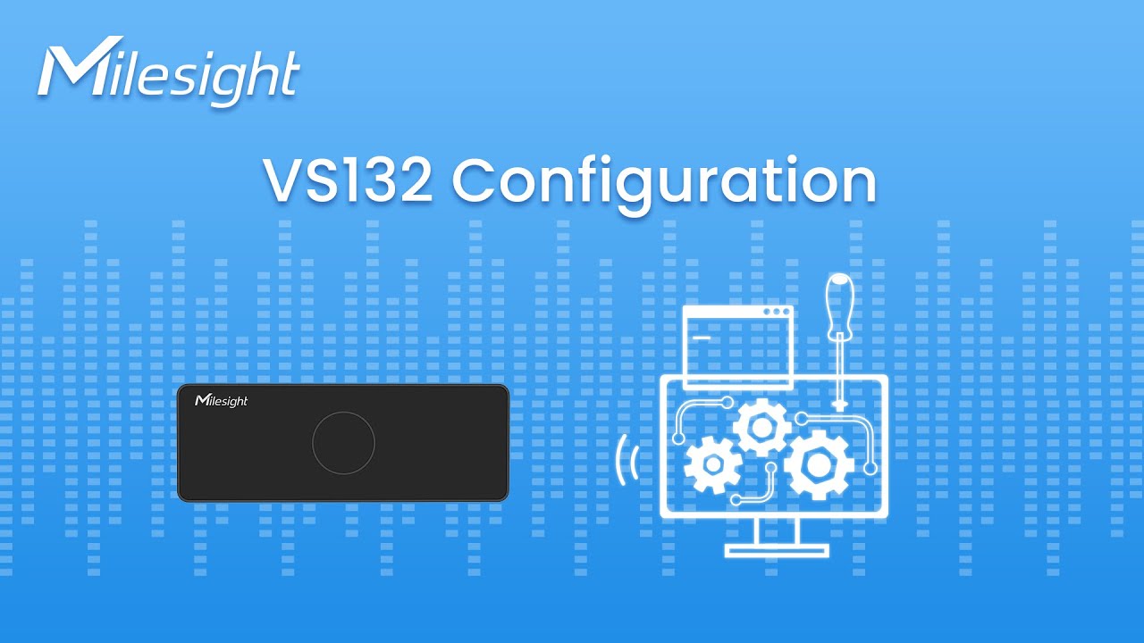 VS132 3D ToF People Counting Sensor Configuration