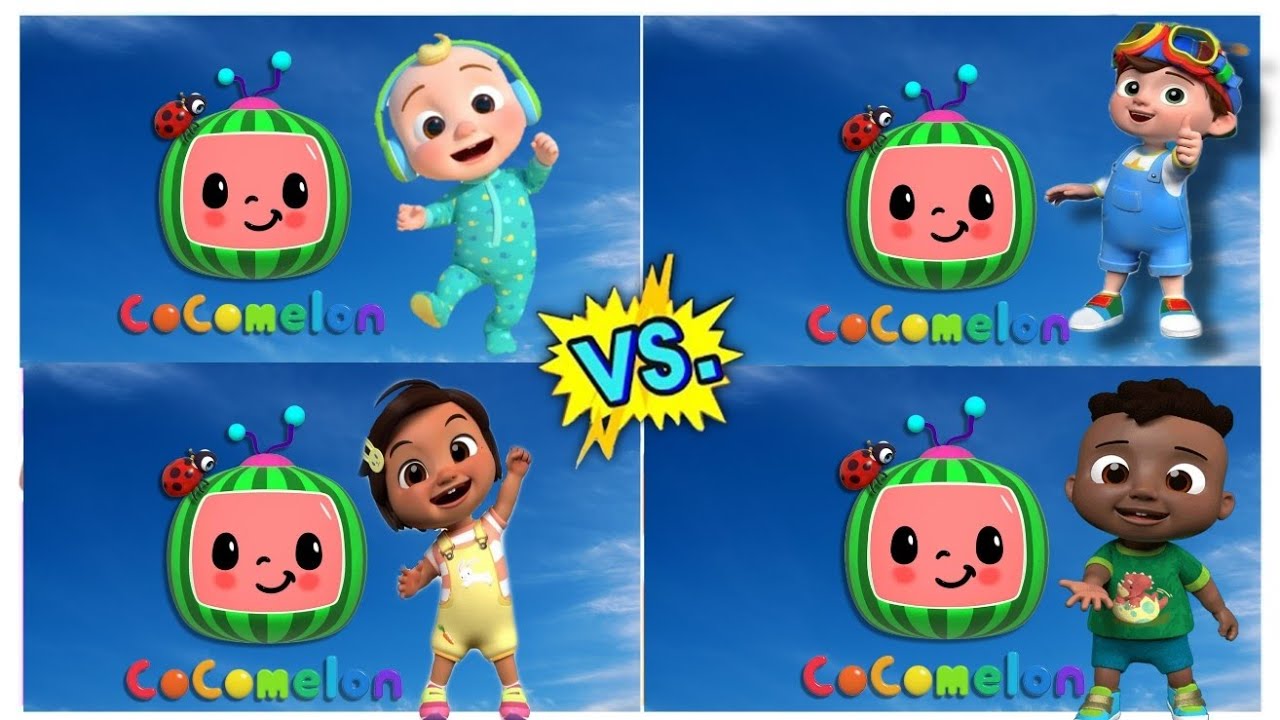 Cocomelon tiles hop game! Coffin dance meme cover song - Cocomelon! 