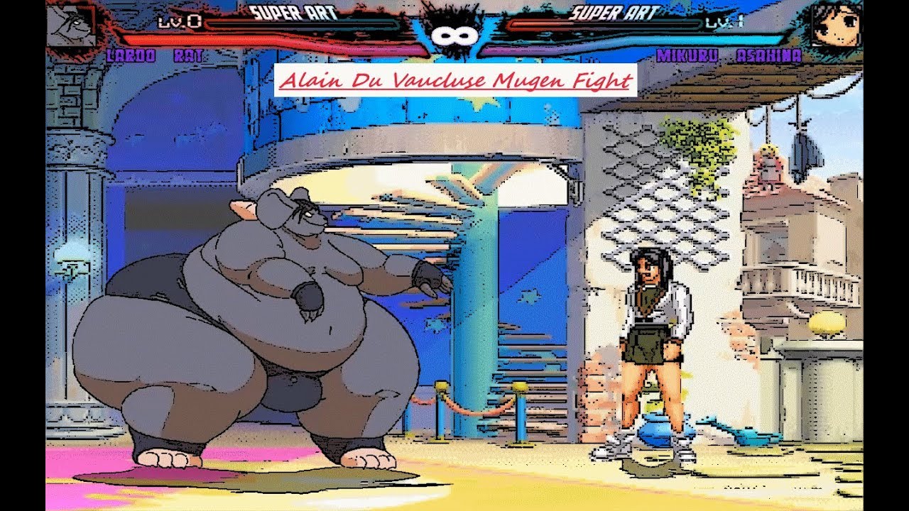 Mugen : Lardo Rat Vs Mikuru Asahina (Request)