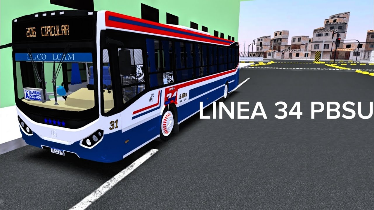 Linea 34 Pbsu|Metalpar Iguazú ||| OH-1721-SL Motor Trasero 3 puertas