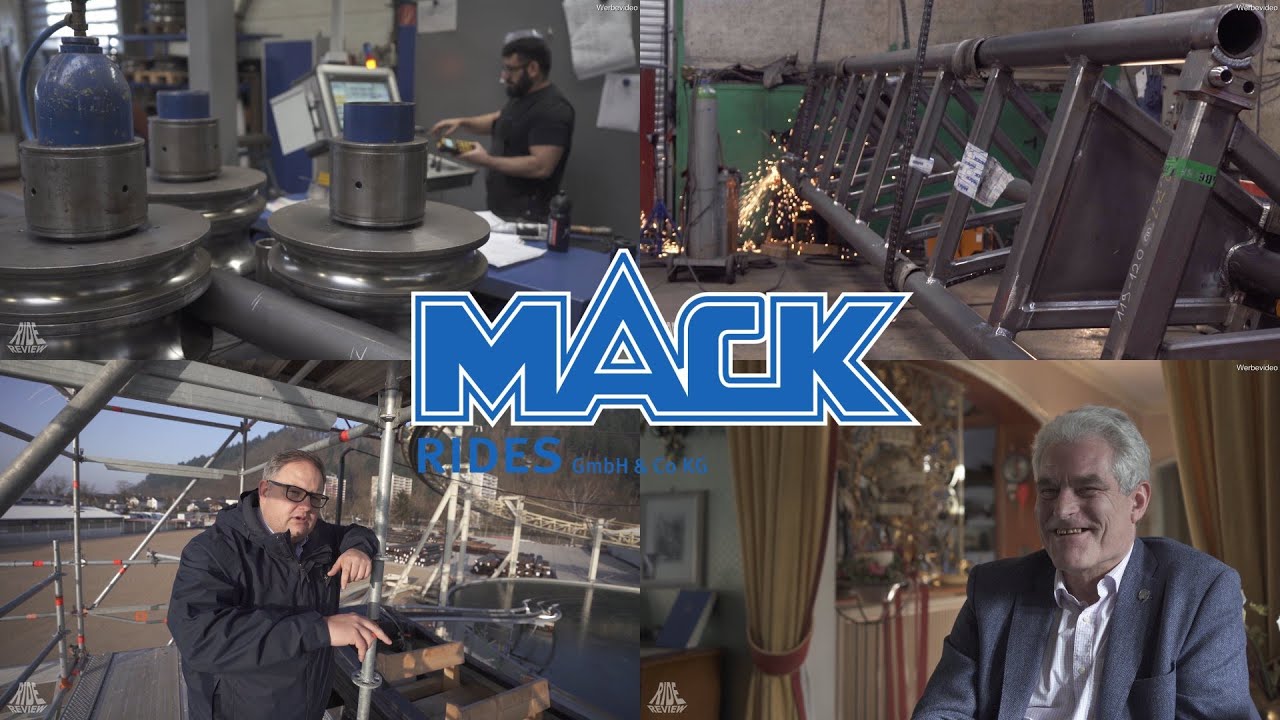 MACK Rides - Achterbahnen made in Germany - Reportage (English Subtitles)