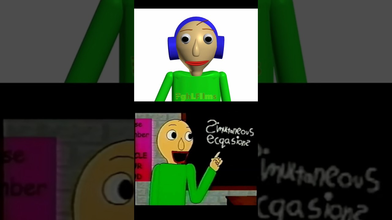 Реакция Балди на видео (S1E11) #baldisbasics