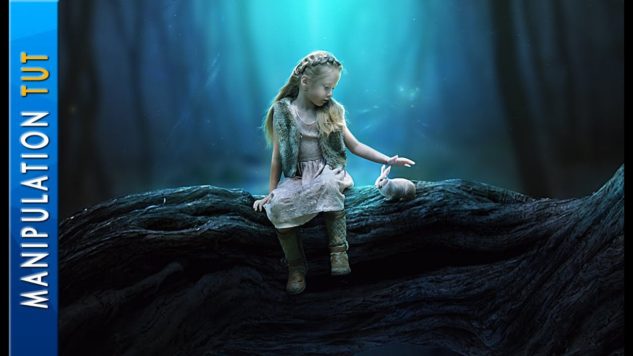 Photo Manipulation Tutorial :  My Rabbit - Photoshop CC