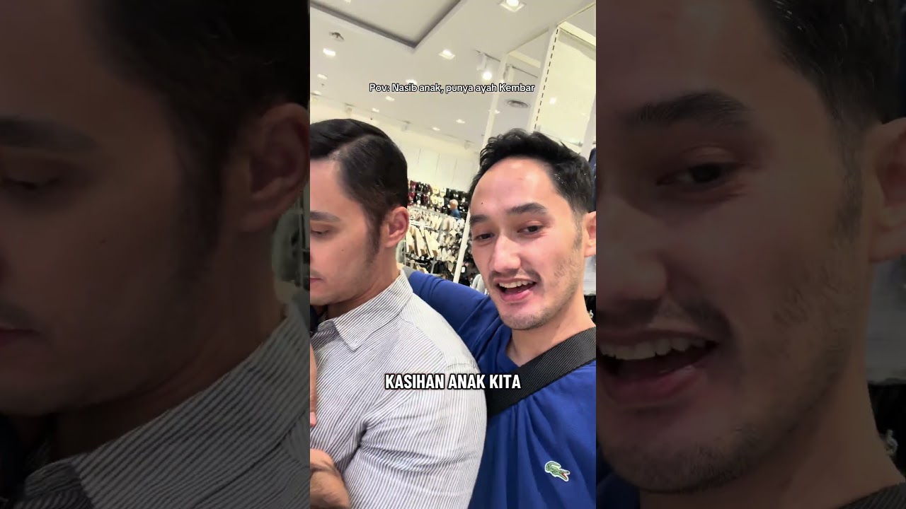 Pov:Nasib anak, ayah KEMBAR identik, untung NENEN kembaranku besar!!  