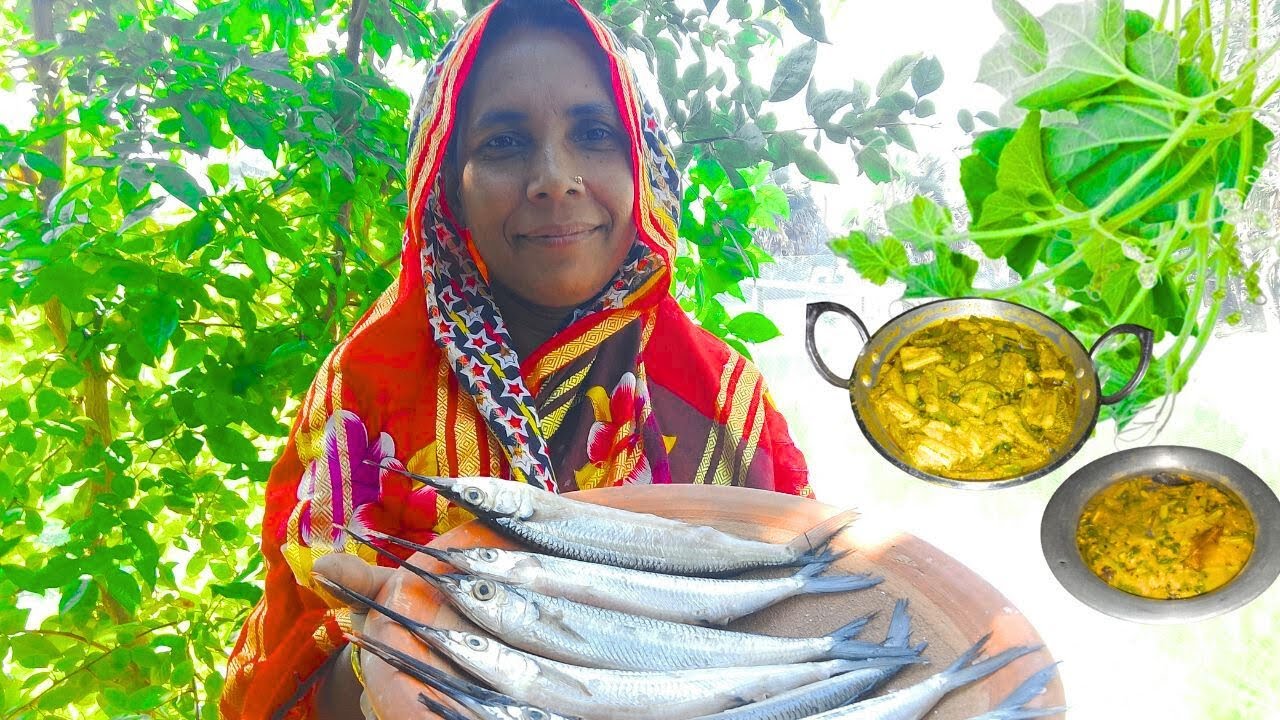 মায়ের স্পেশাল তাজা কাহিলাদার মাছের রান্না সঙ্গে কচি লাউয়ের ডগা দিয়ে ডাল রান্না | Small fish curry