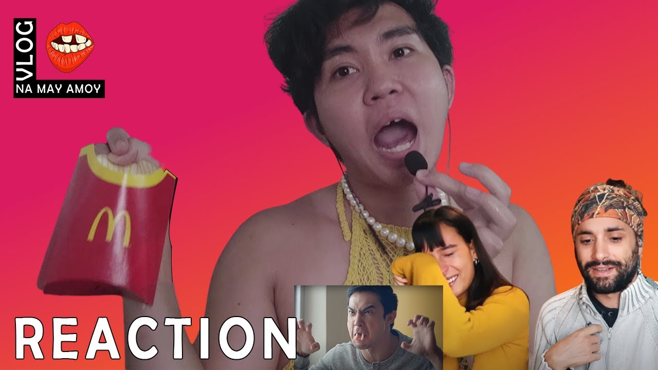 Reaction video sa Reaction video ng mga Foreigner sa Jollibee Ad (EMOTIONAL) 😭