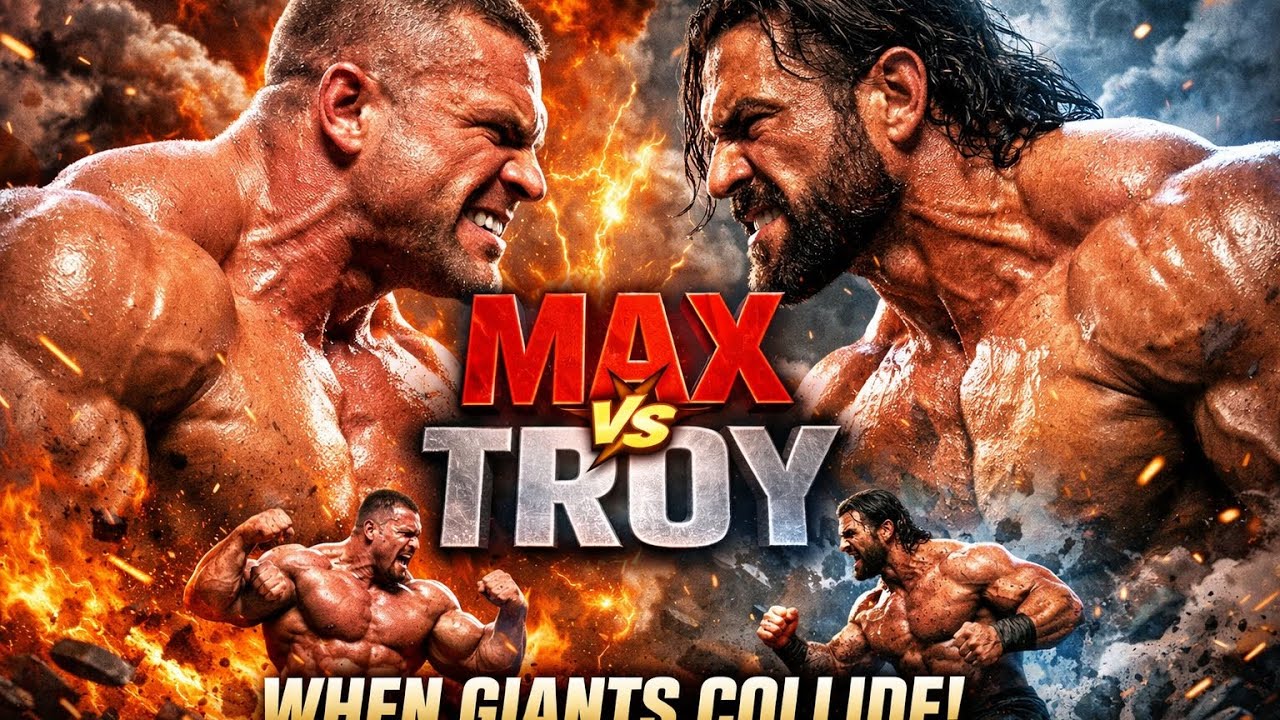 MAX vs TROY. Clash of Monster Muscles  When Giants Collide Max vs Troy Ultimate Battle