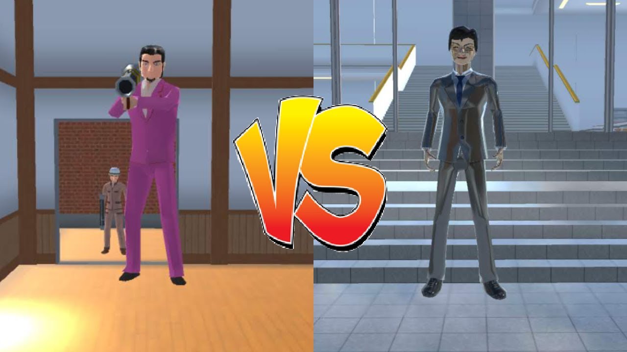 Boss Momo-Gumi vs Tax Office Manager Lv. 2 - SAKURA School Simulator