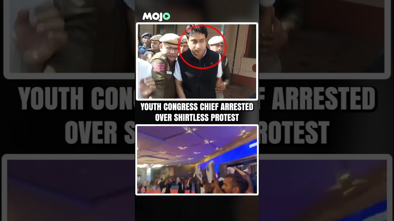 Shirtless Protest | Youth Congress President Arrested| Who's Uday Bhanu Chib |  #rahulgandhi #modi