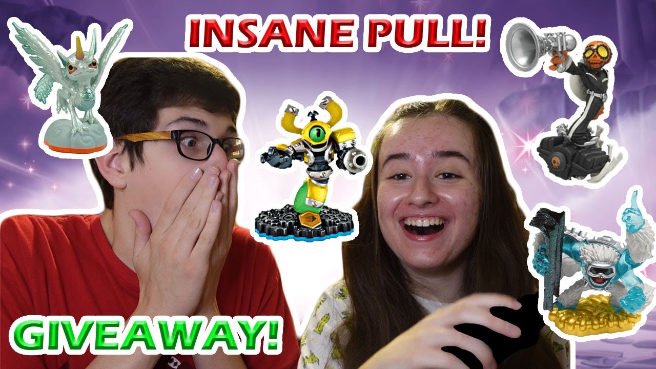 INSANE PULL! Skylanders Mystery Box! GIVEAWAY!
