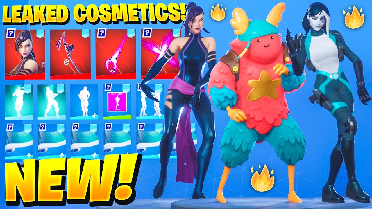 *NEW* All Leaked Skins & Emotes..! *X-FORCE* (Guff, Domino, Psylocke, Crazyboy)