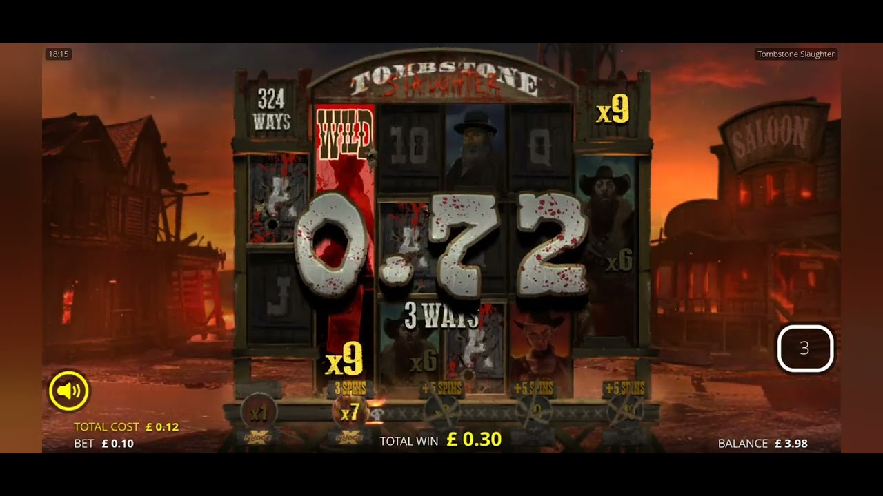 Tombstone slaughter some good wins some bad wins all bonuses