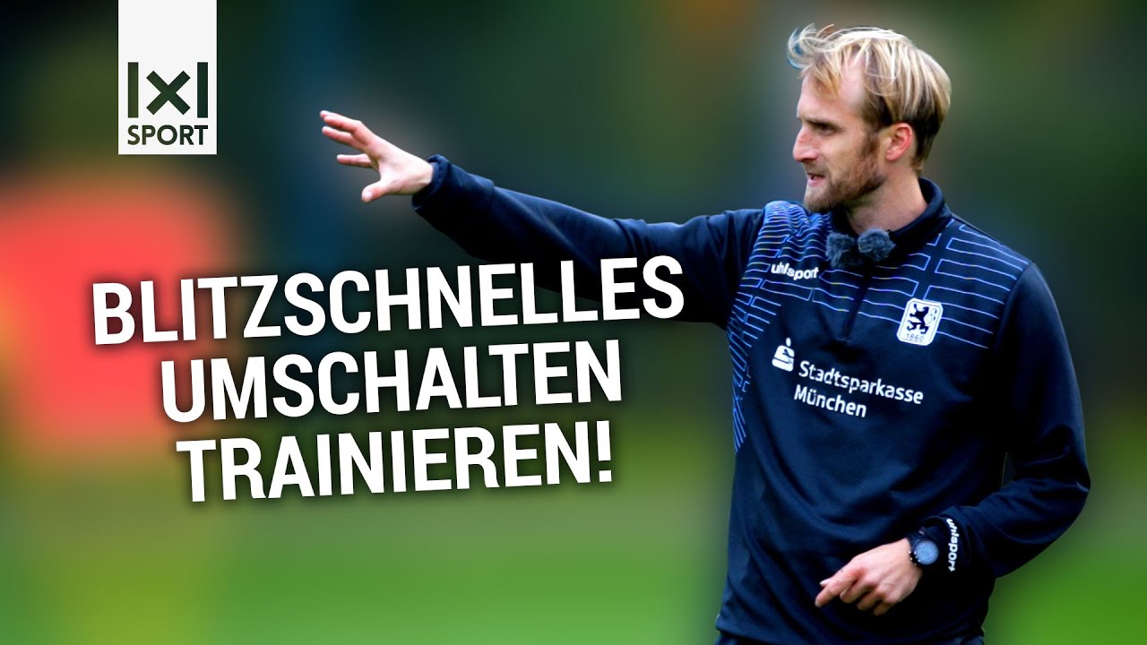 Schnelles Umschalten trainieren im 4 gegen 2: Fußball Passspiel & Taktik