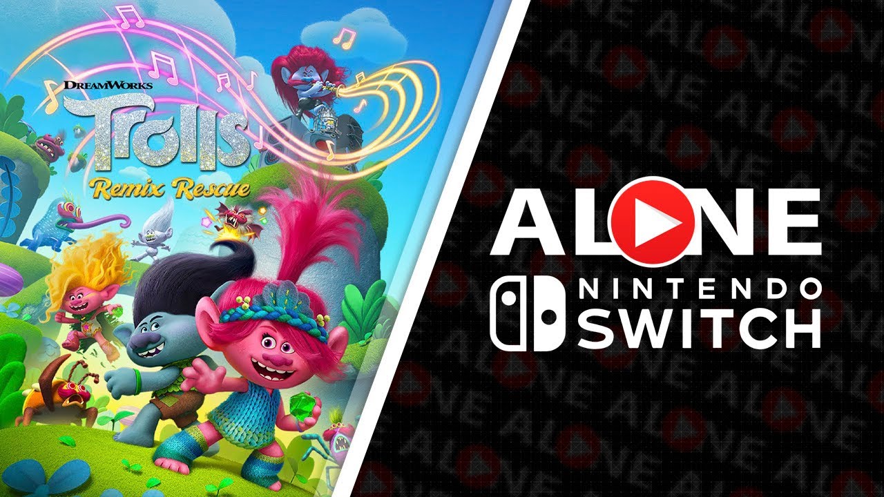 DreamWorks Trolls Remix Rescue - Геймплей | Switch