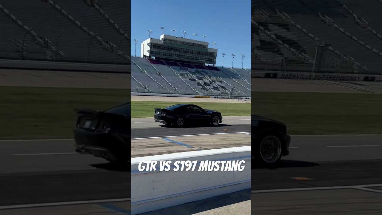 GTR vs Mustang 