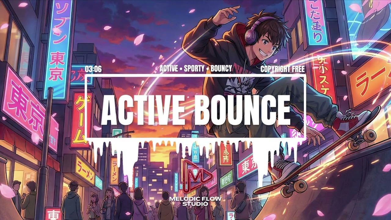 ACTIVE BOUNCE - SPORTY ACTION ENERGY (NO COPYRIGHT MUSIC)
