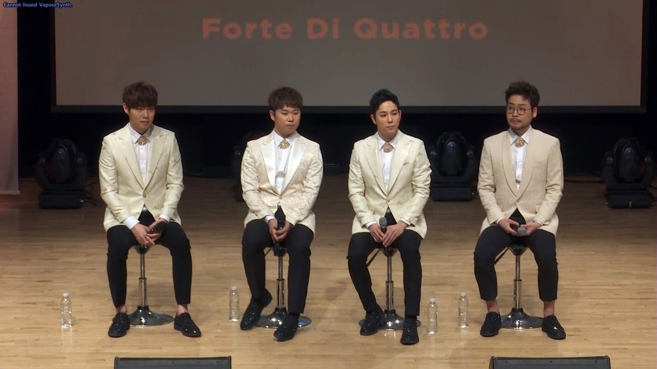 포르테 디 콰트로(Forte di Quattro) 'DECCA' Showcase TALK (Phantom Singer, 팬텀싱어, 고훈정, 김현수, 손태진, 이벼리)