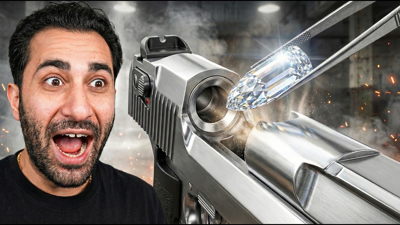CAN A DIAMOND SURVIVE BEING FIRED FROM A GUN?