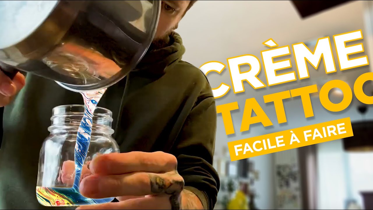 DIY : CRÈME TATOUAGE MAISON FACILE À FAIRE