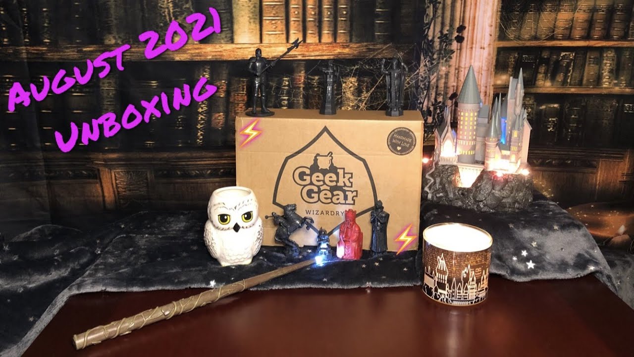 GEEKGEAR WIZARDRY AUGUST 2021 UNBOXING | HARRY POTTER #harrypotter #geekgearwizardryunboxing