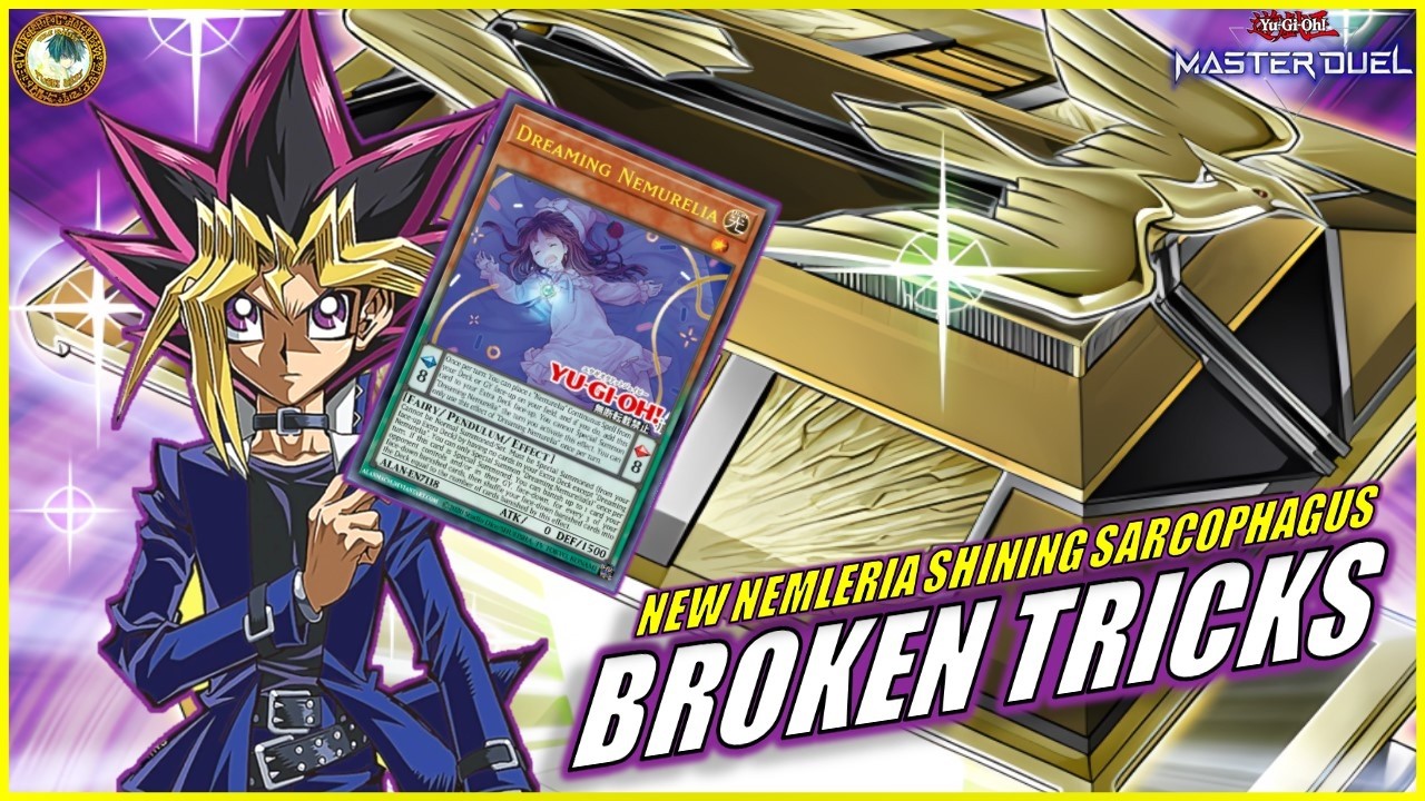 NEMLERIA SHINING SARCOPHAGUS TIPS AND TRICKS 💤 Sugar-Suffused Reverie [Yugioh Master Duel]