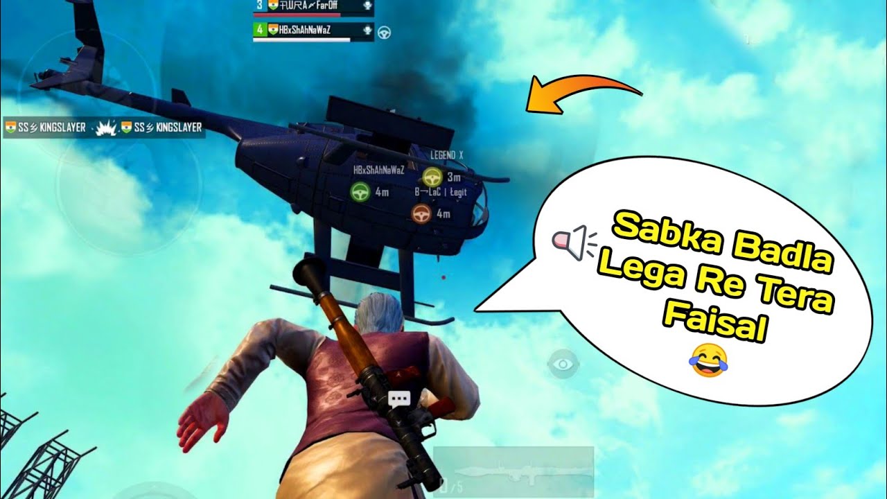 सबका बदला लेगा रे तेरा फैसल😂 - Funny Bollywood pubg mobile - ft. Gamexpro | Hindi Gameplay