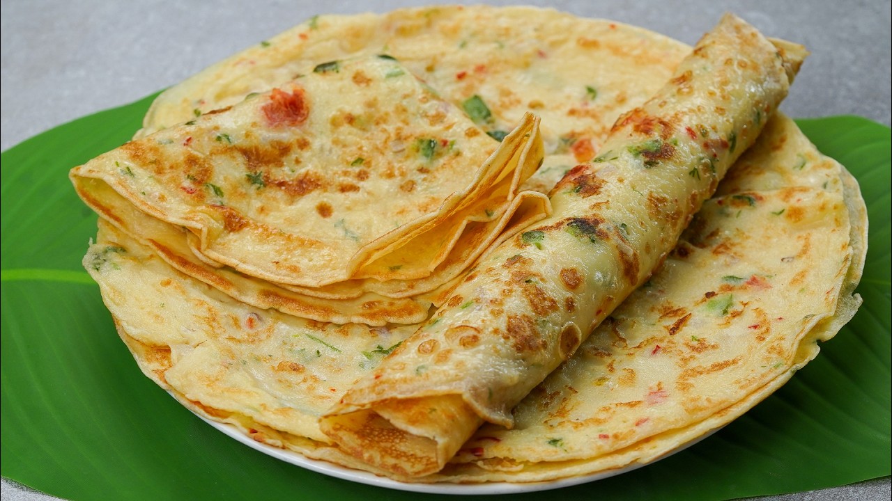 10-Min Egg Paratha 😍 | No Dough Breakfast | Quick & Easy Recipe | N&rsquo;Oven