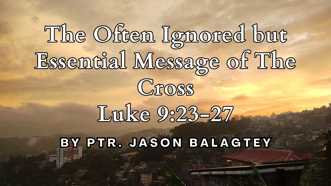 The Often Ignored But Essential Message of The Cross