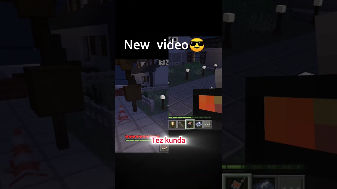 Tez kunda [Minecraftda horror video] 