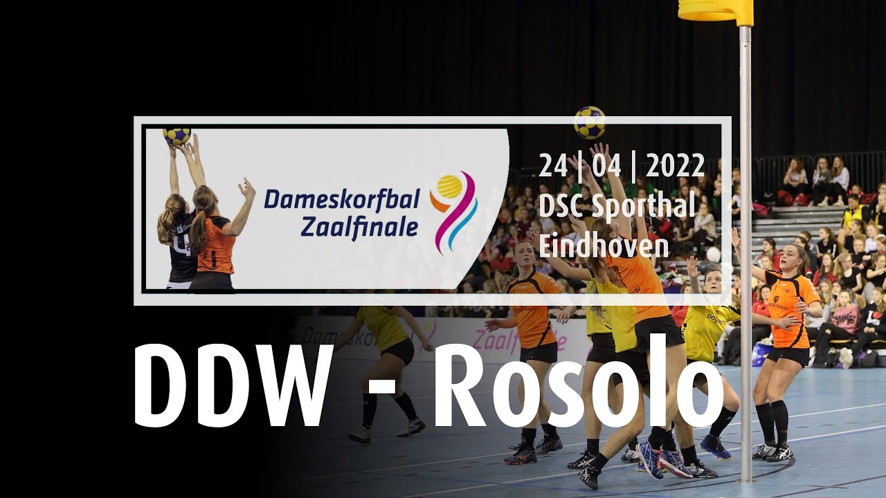 Top klasse Finale Dameskorfbal: DDW - Rosolo