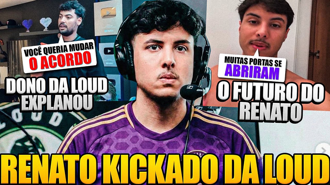 É OFICIAL! RENATINHO KICKADO DA LOUD. ELE SE PRONUNCIOU