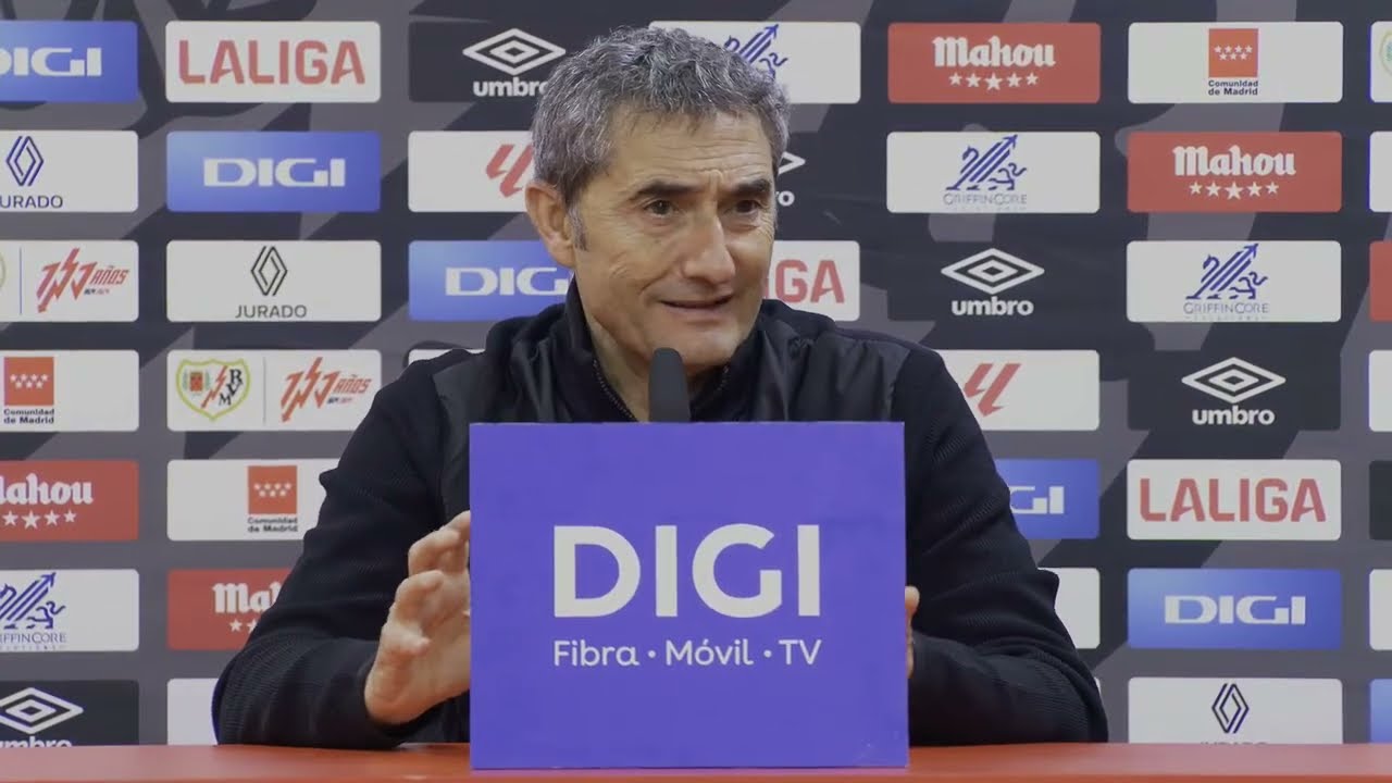 RAYO VALLECANO vs ATHLETIC CLUB | RUEDA DE PRENSA