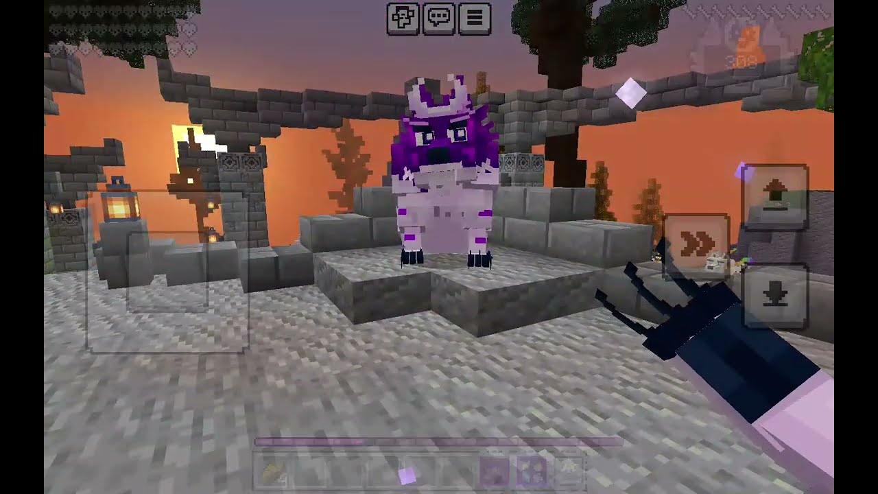 64 subscribers and so I'm playing Minecraft in wolf life #2