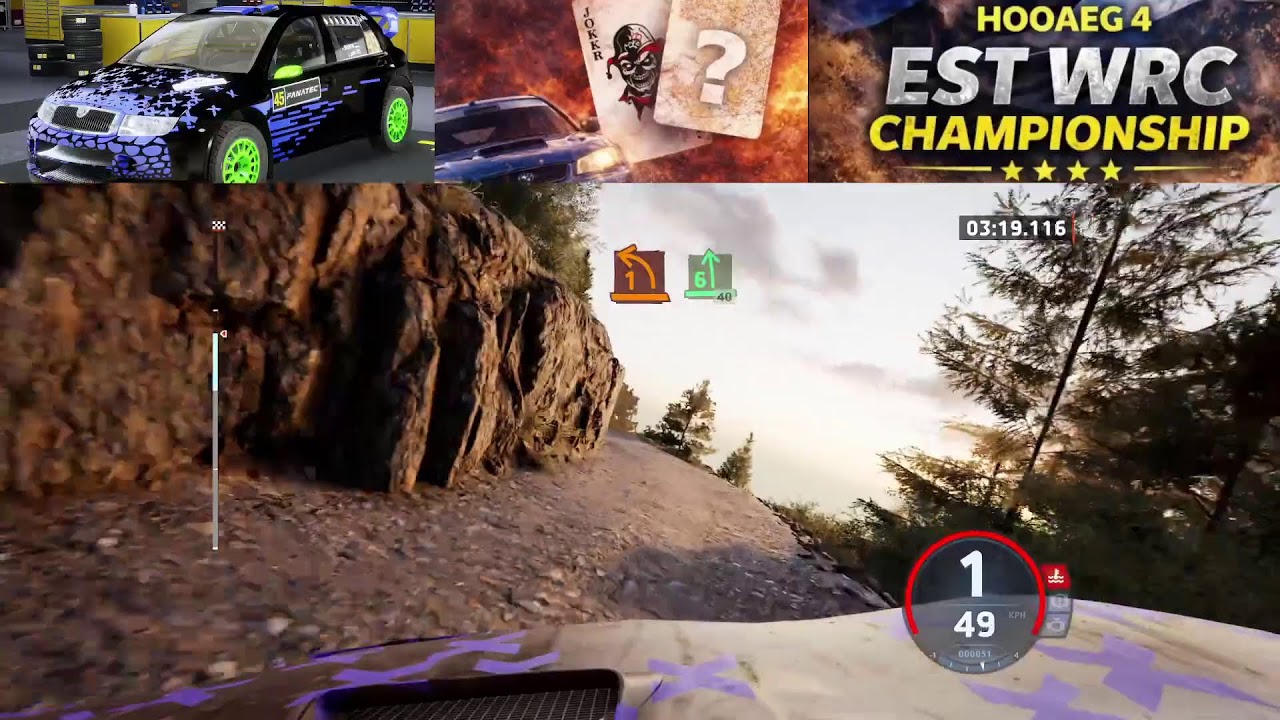 EST WRC SEASON 4 - 3 etapp JOKKER-TEAM FLAT OUT