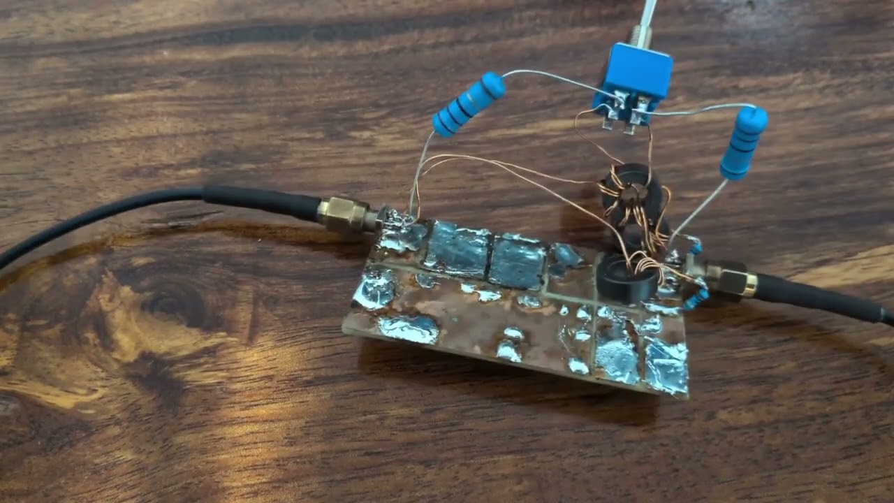 Forcing unbalanced current on a balanced line.