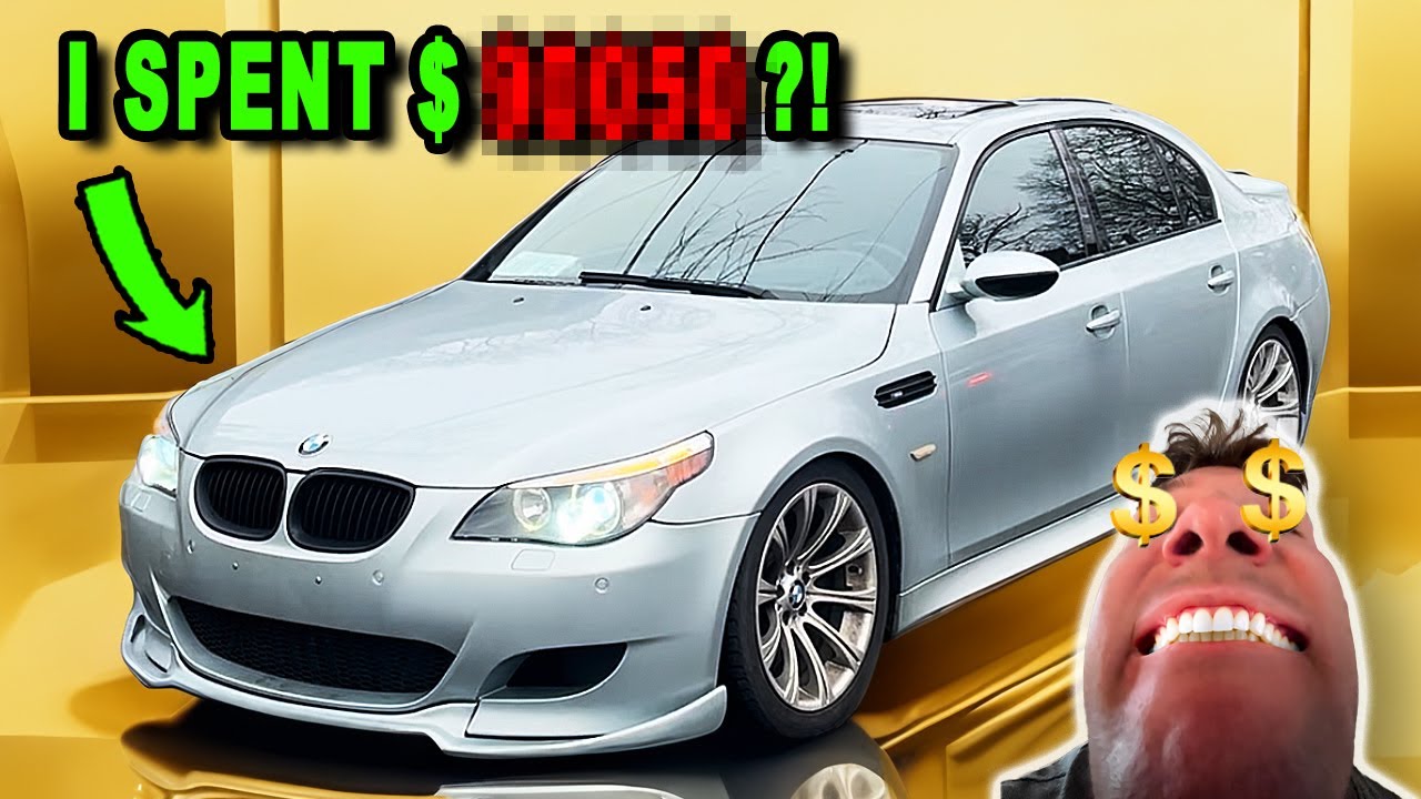 GOING CAR MOD SHOPPING IN MY V10 BMW M5.. *I AM NOW BROKE*