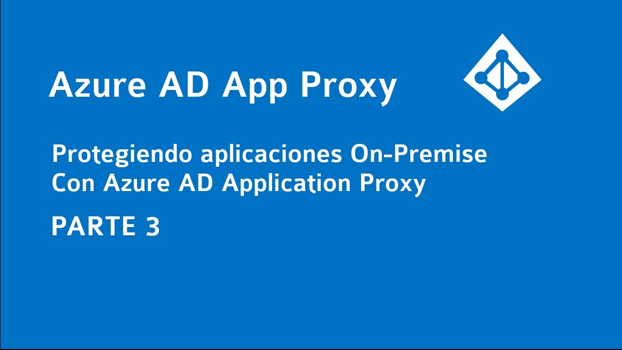 Azure AD App Proxy | Protegiendo aplicaciones On-Premises | Parte 3