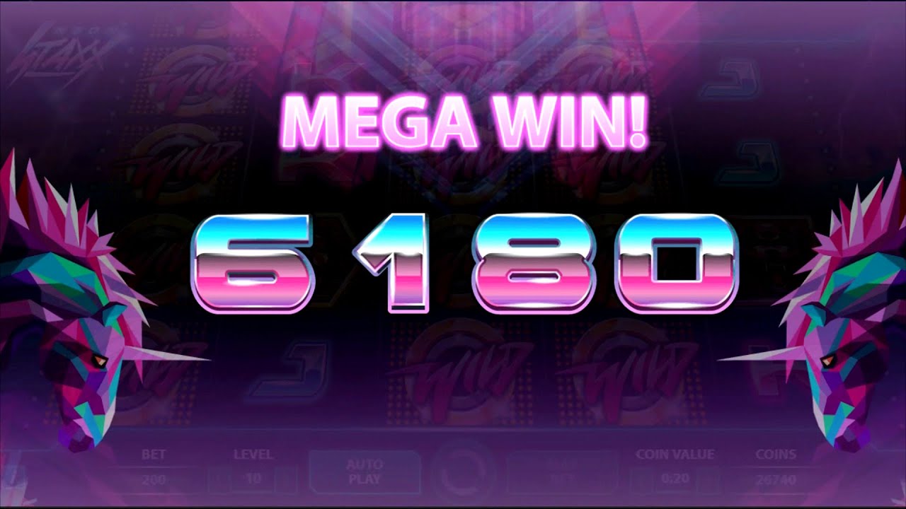 Online Slot Neon Staxx Mega Win