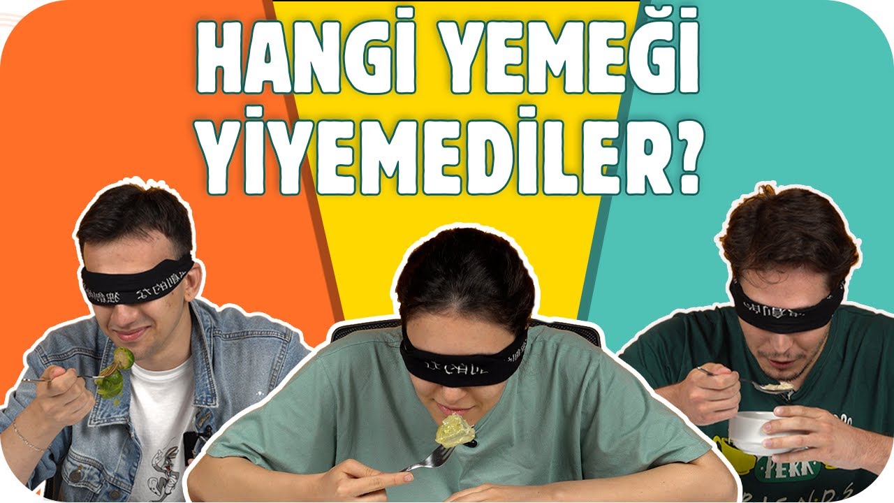 Gözümüz Kapalı Sağlıklı Yemekler Yedik! | Tepkimiz Ne Oldu? 😮