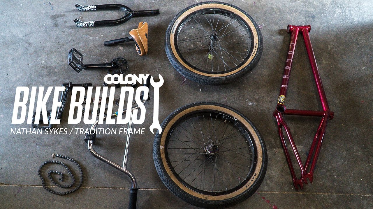 Nathan Sykes bike build - Colony BMX