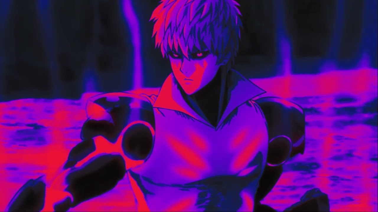 Saitama vs Genos but it was made by JC Staff