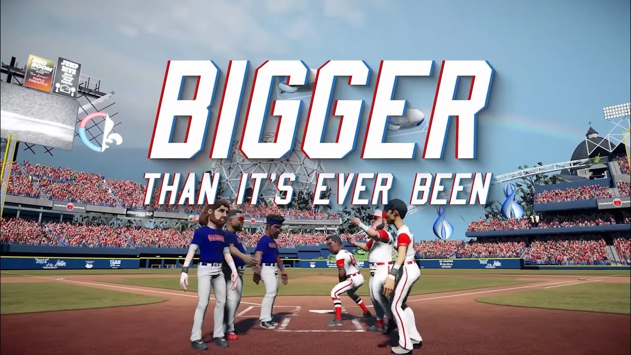 Super mega baseball 4 game  official reveal trailer ps4 and ps5