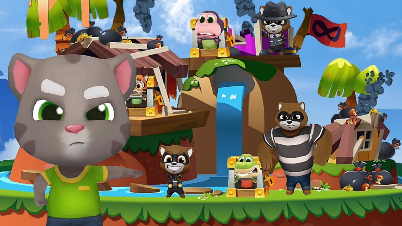 Talking Tom Splash Force Gameplay 🐱💦 | Epic Water Battles & Crazy Levels!