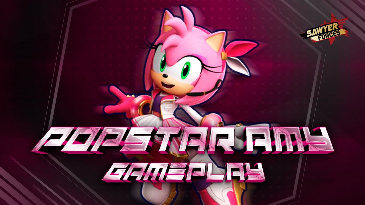 Sonic Forces Speed Battle: Popstar Amy Gameplay