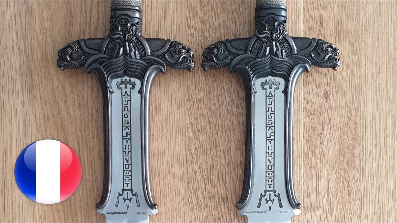 Conan le Barbare épée atlante Marto Toledo Epic Edition VS Special Edition